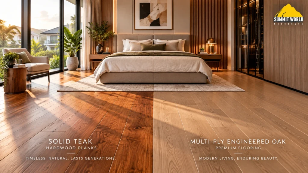 Engineered Wood vs Solid Hardwood The 2026 Ultimate Malaysia Buyer’s Guide