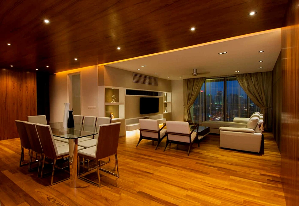 Solid wood flooring Burmese Teak